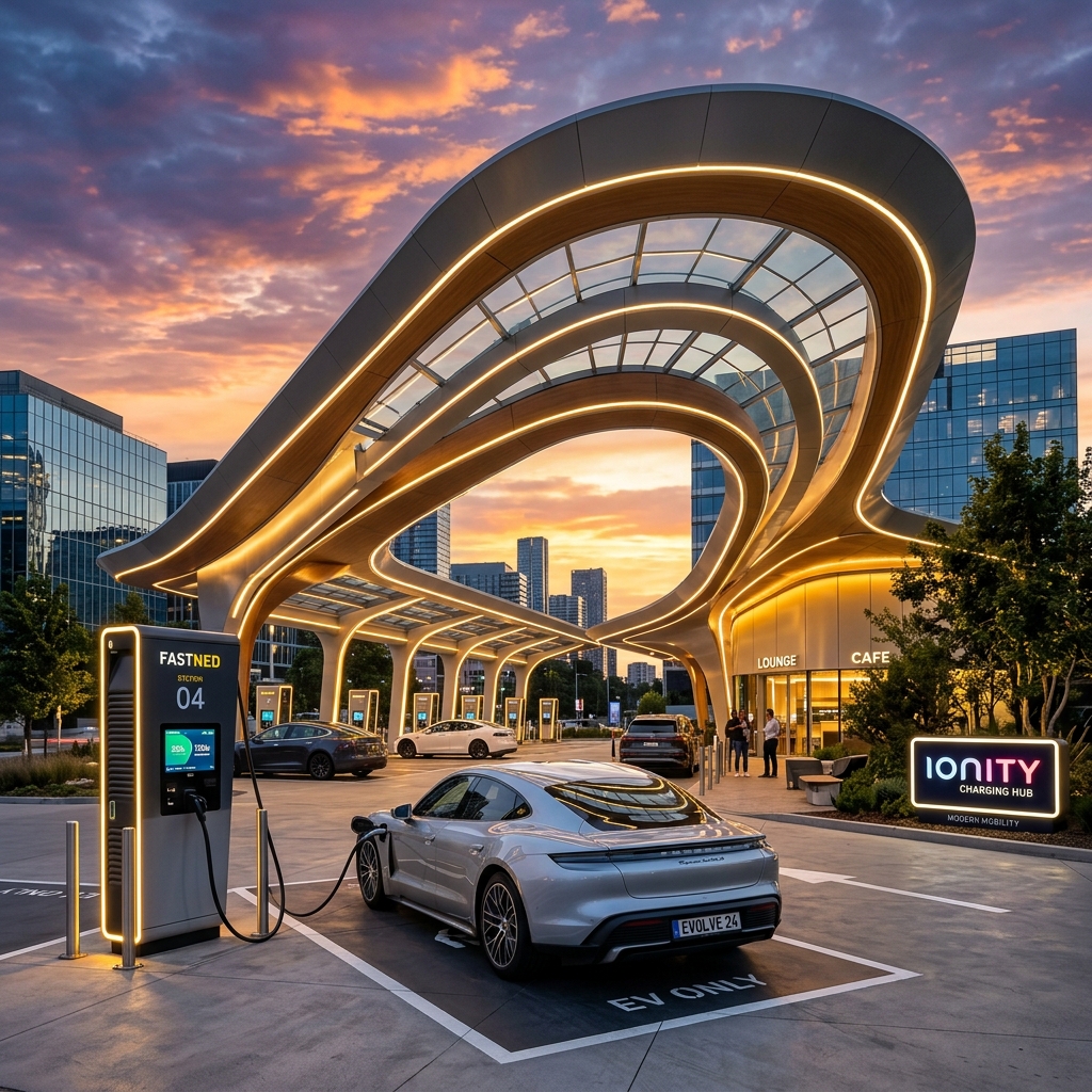 EV charging hub